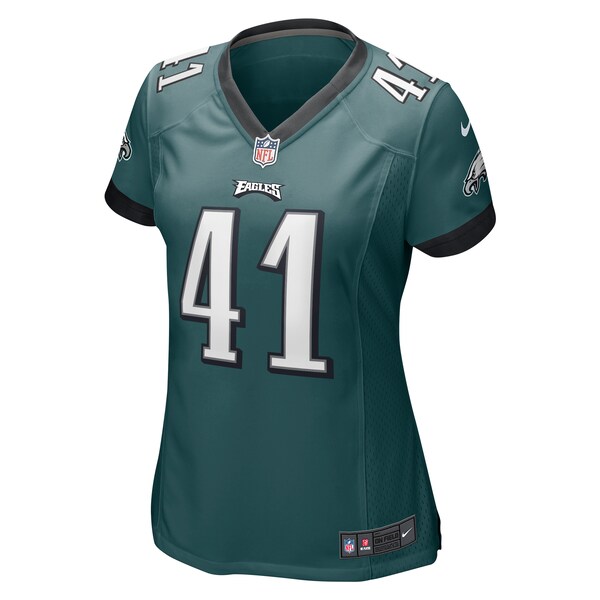 Nicholas Morrow Philadelphia Eagles Nike Women's  Game Jersey - Midnight Green