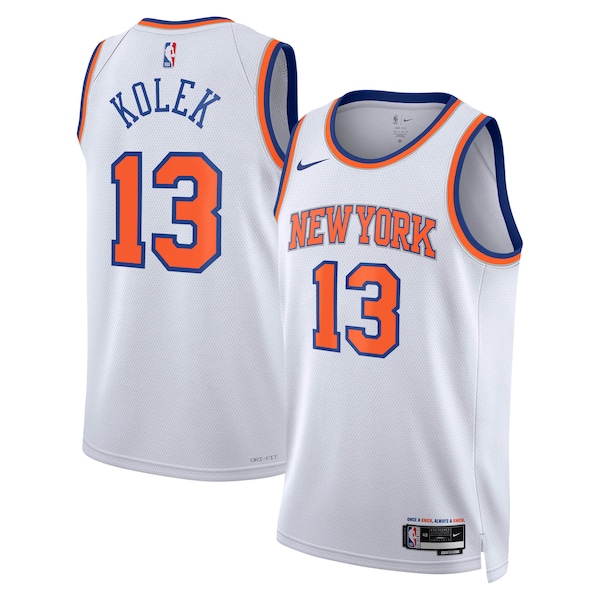 Tyler Kolek New York Knicks Nike Unisex Swingman Jersey - Association Edition - White