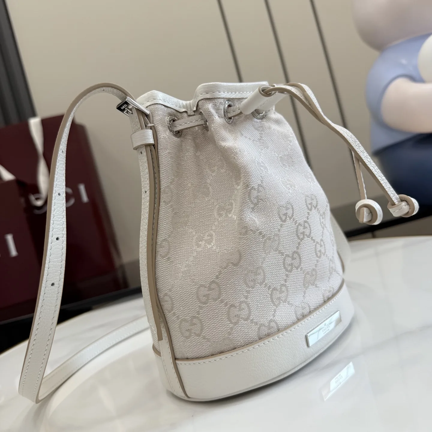 Gucci Canvas and Leather Generation Bucket Bag product photo from LabelPicks