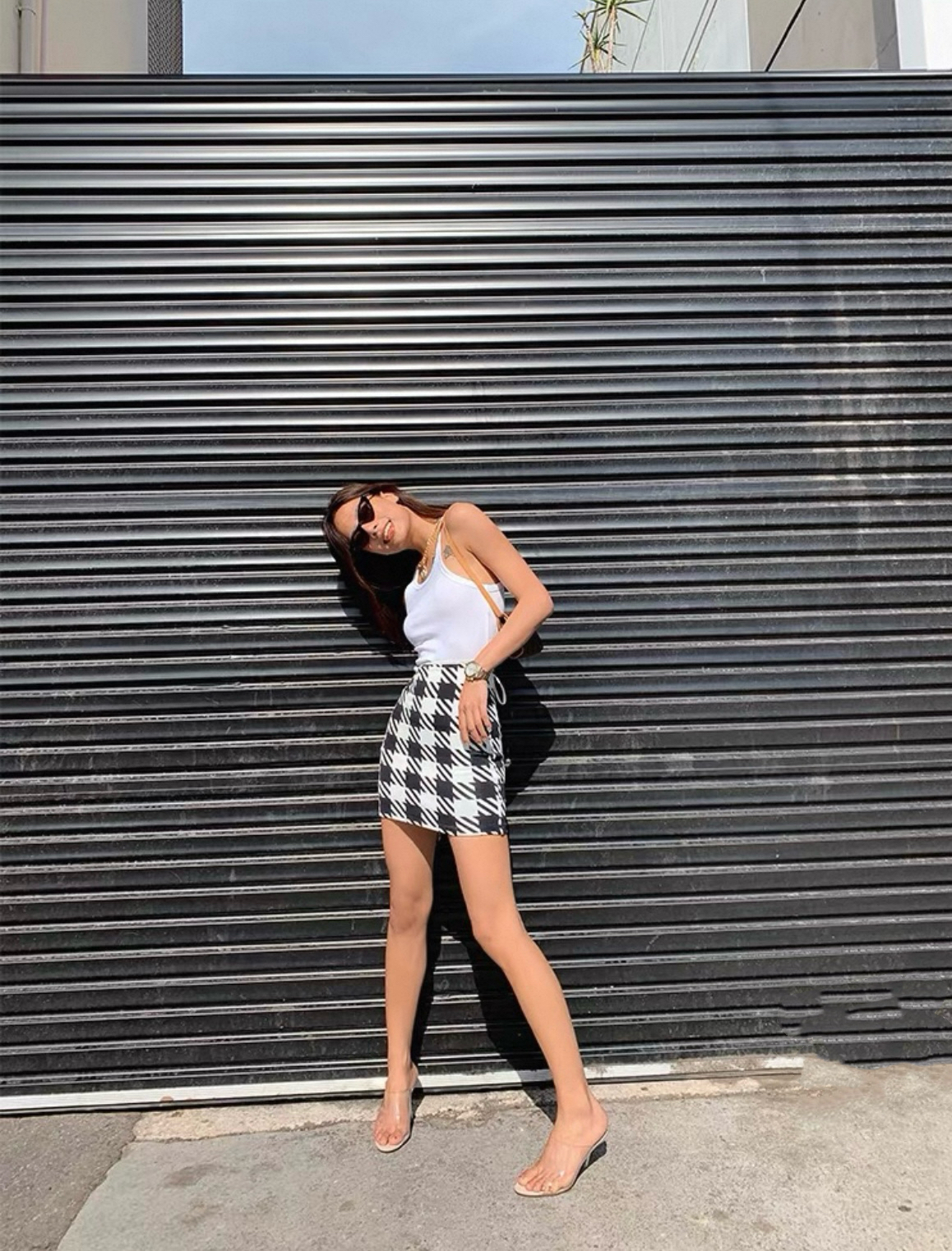 New Stretch Mini Skirt