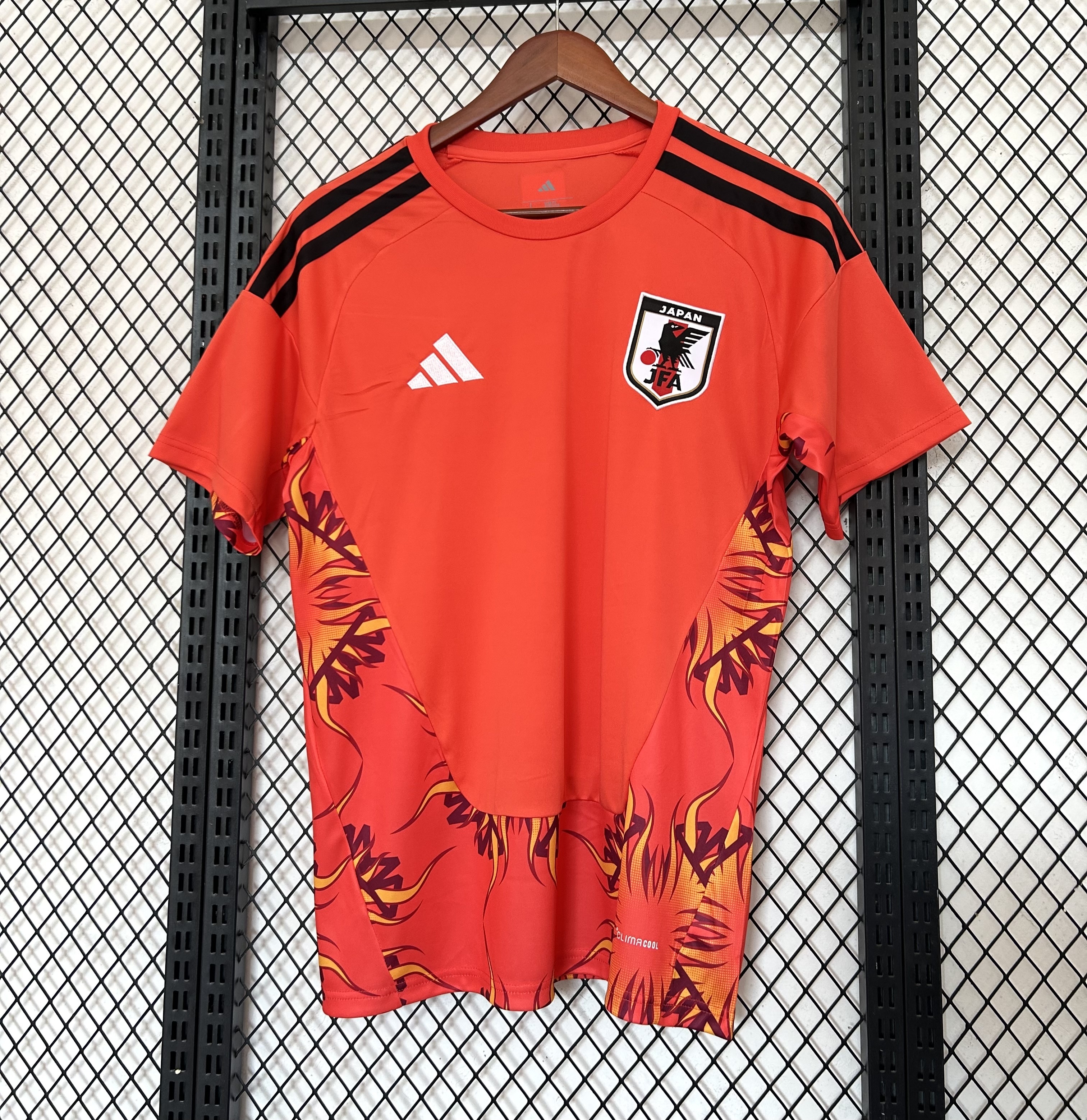 Scotland National Team Adidas Originals 2026 Away Jersey - Coral / Navy Blue / White