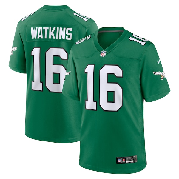 Quez Watkins Philadelphia Eagles Nike Alternate Game Jersey - Kelly Green/Green