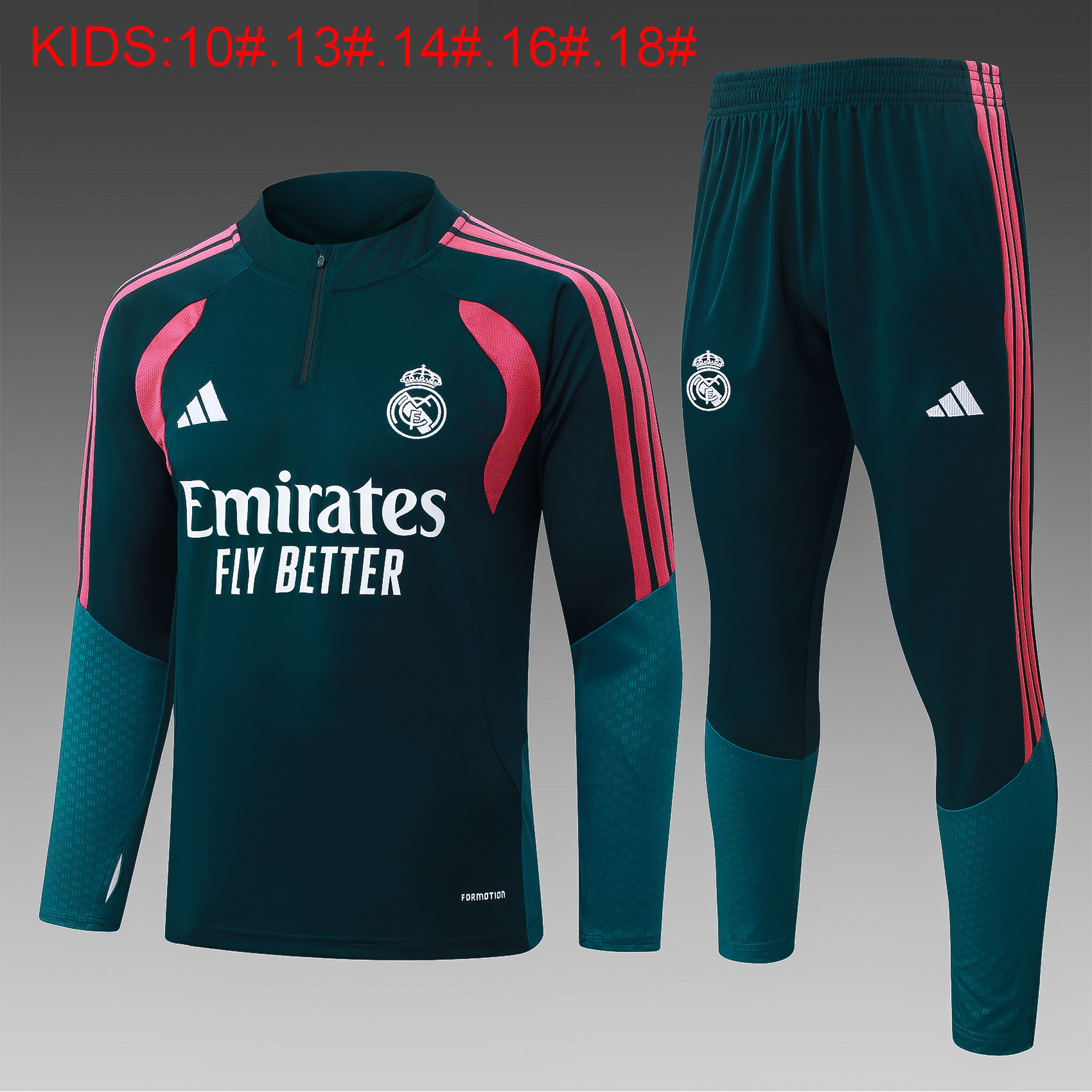 Real Madrid Kids Training Suit 26/27 1:1 Thai Quality