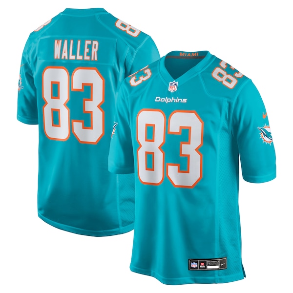 Darren Waller Miami Dolphins Nike Team Game Jersey -  Aqua