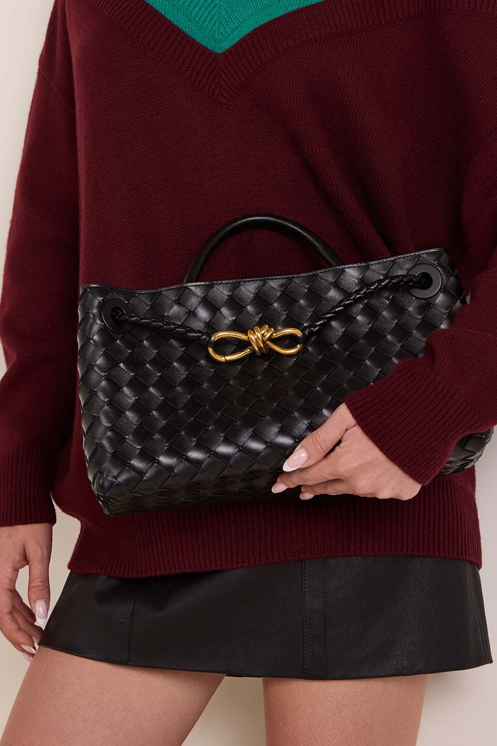 BOTTEGA VENETA תיק קרוסבודי אנדיאמו סמול