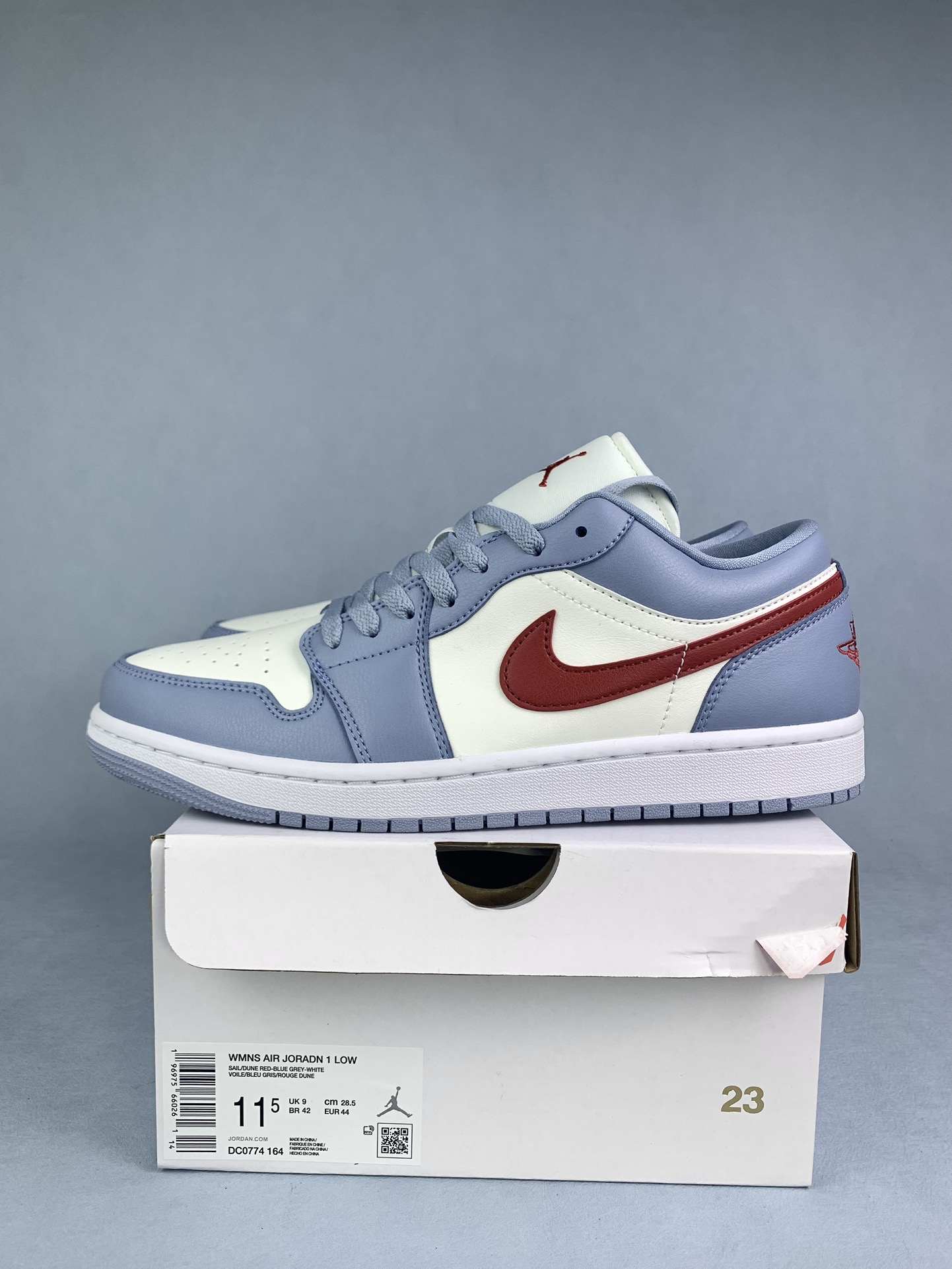 Air Jordan 1 Low 'Blue Grey' Shoes