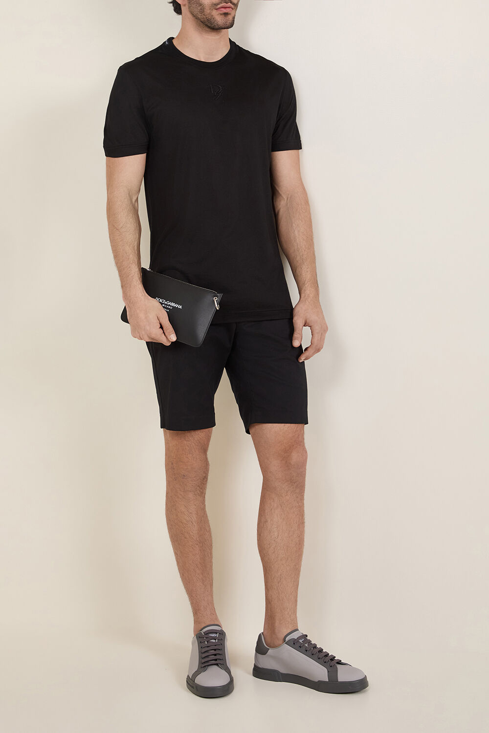 DOLCE & GABBANA חולצת טי משי