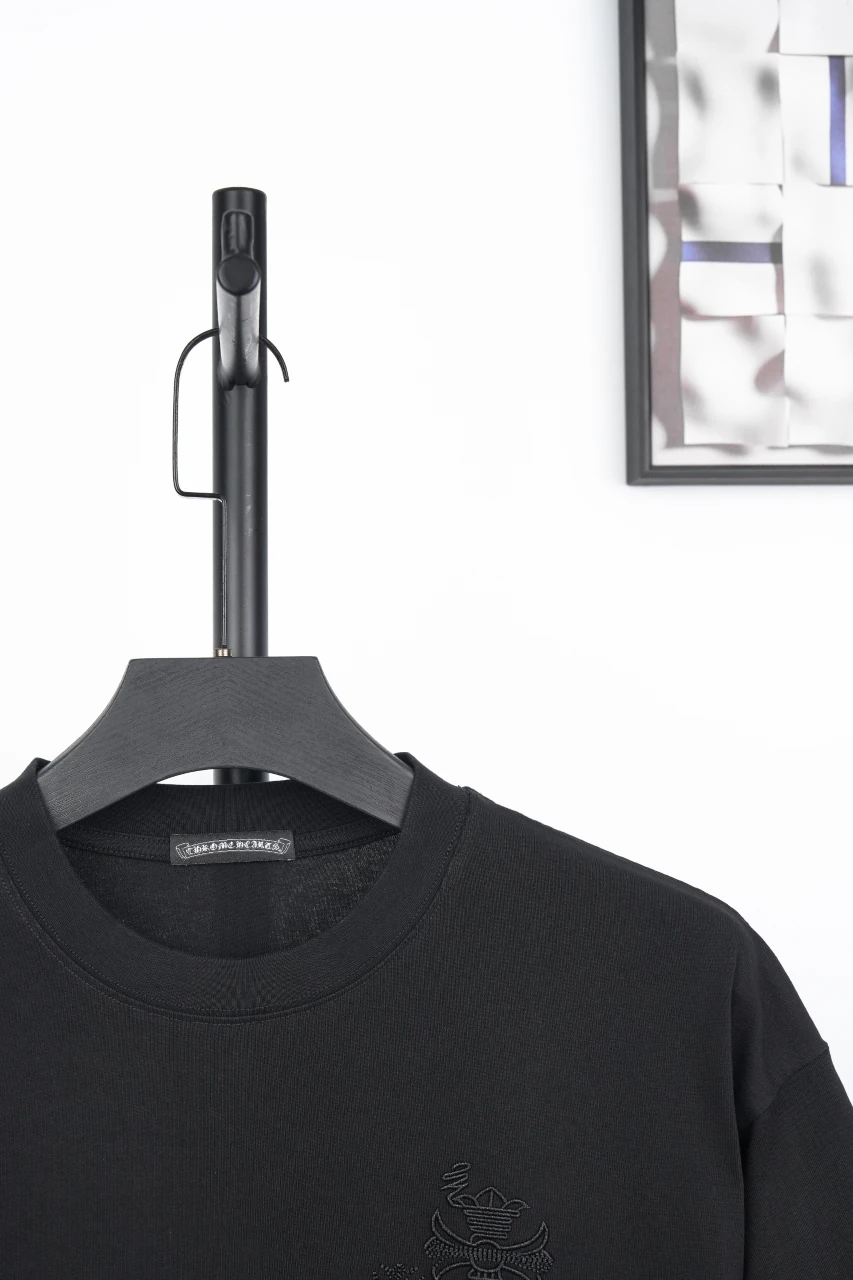 Chrome Hearts Black Vase Chain Embroidered T-Shirt product photo from LabelPicks