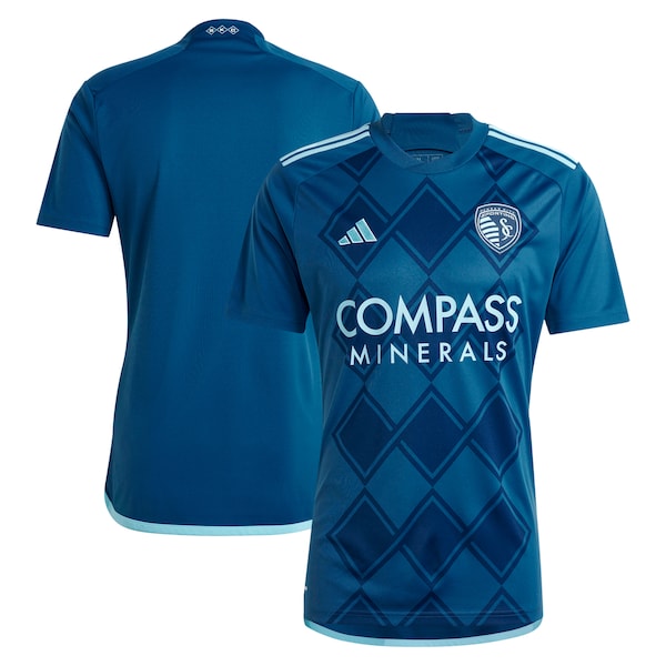 Sporting Kansas City adidas 2024 Diamonds Our Forever Replica Jersey – Navy