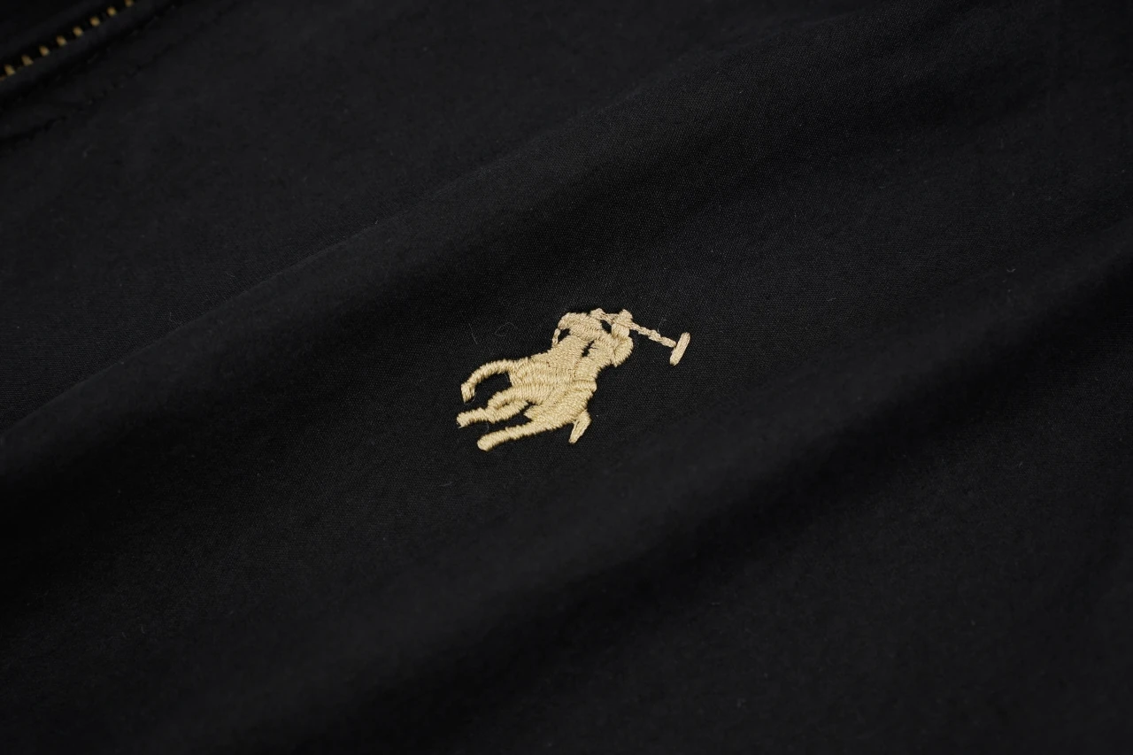 Ralph Lauren Black Pony Embroidered Lightweight Padded Jacket product photo from LabelPicks