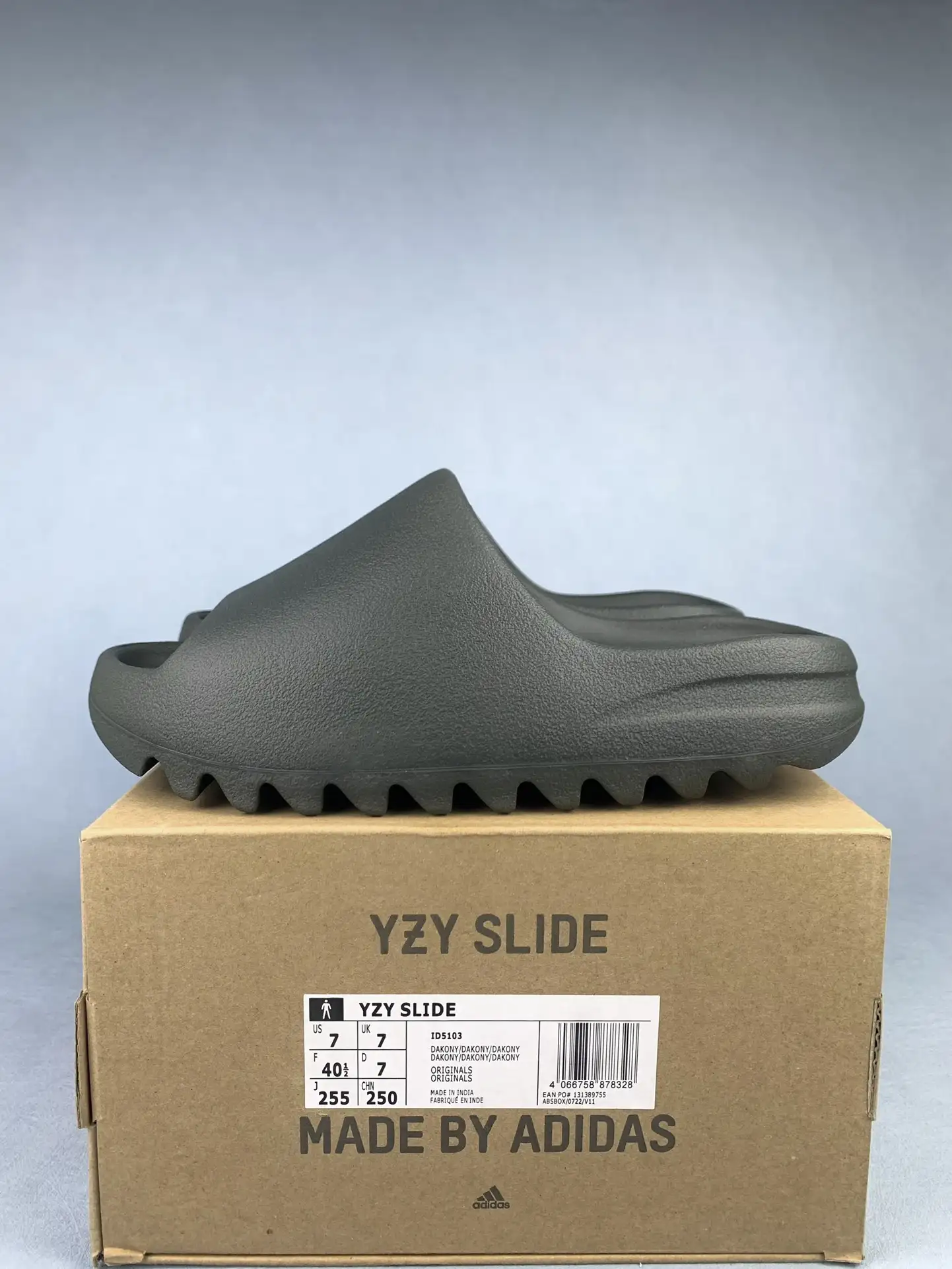 adidas Yeezy Slide Dark Onyx Shoes product photo from LabelPicks