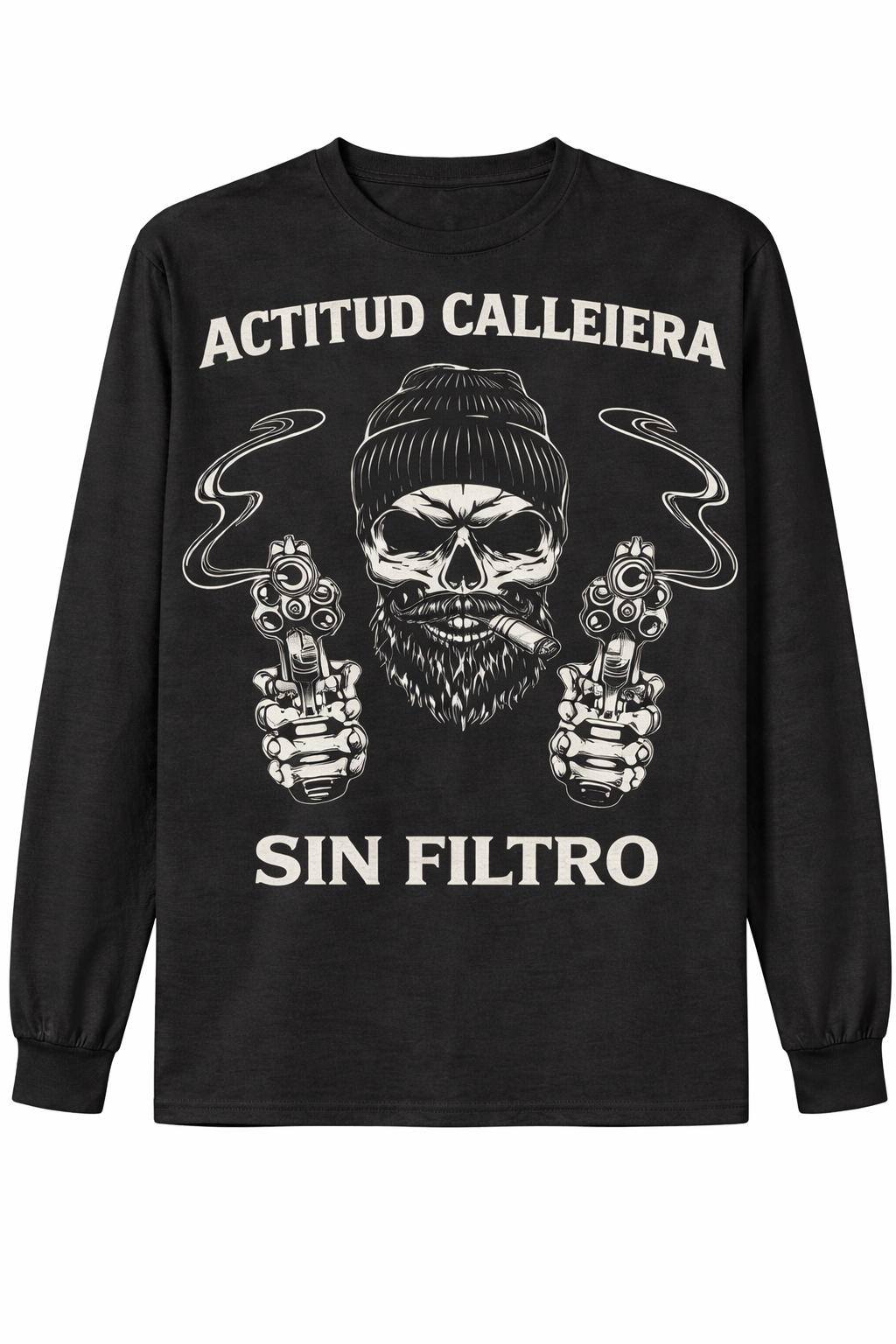 Remera “Sin Filtro” – Calle y Calavera