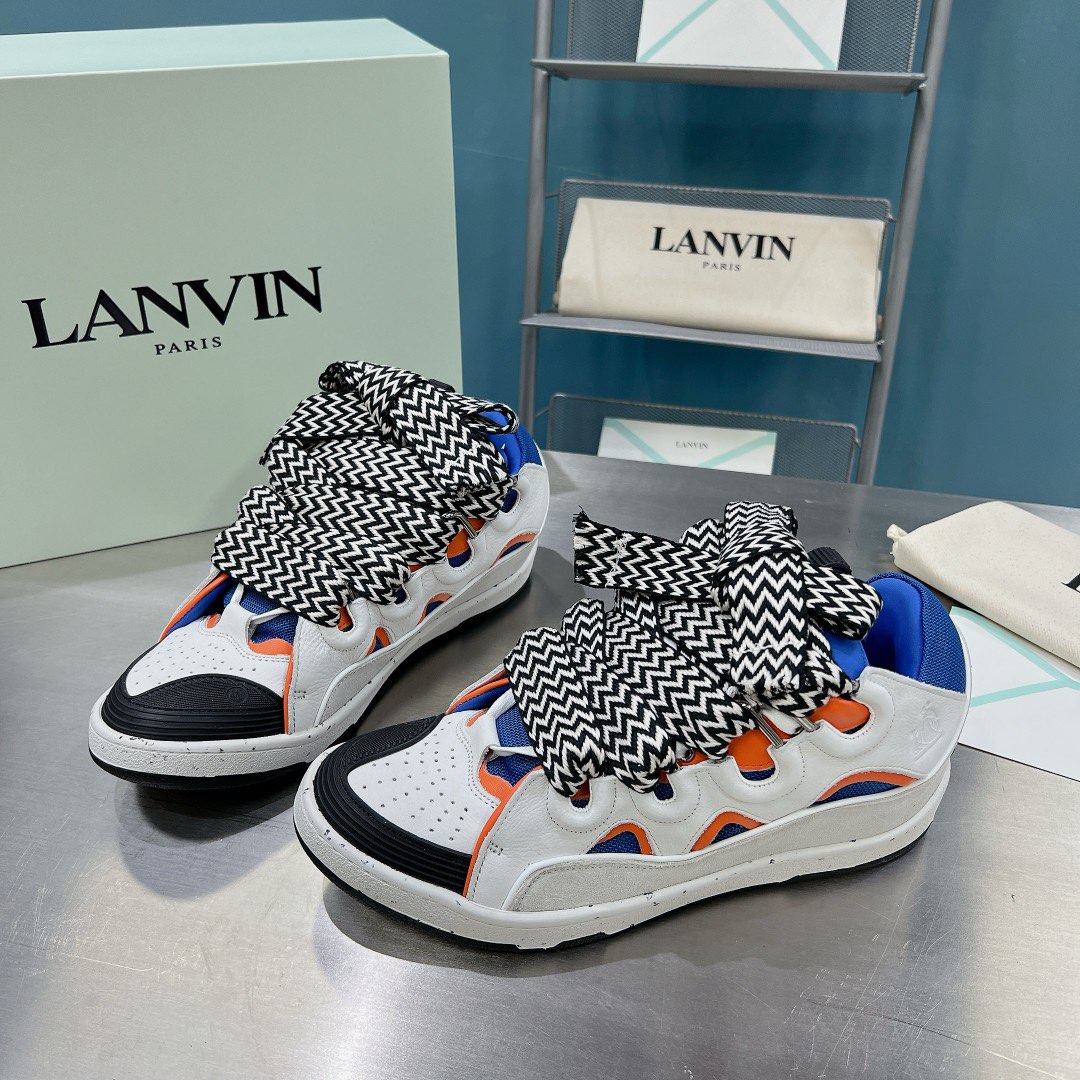 LANVIN CURB SNEAKERS