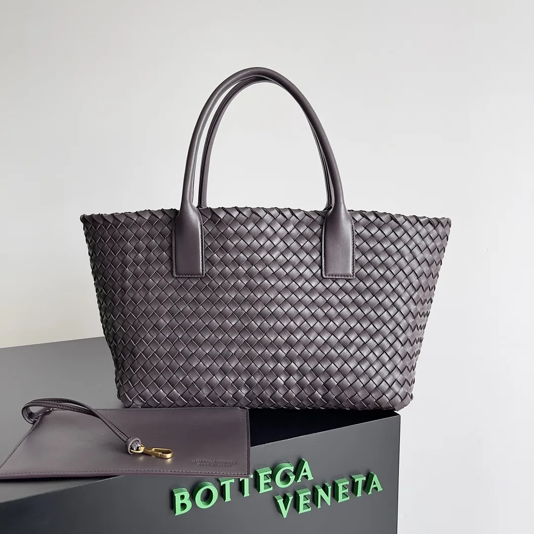 Bottega Veneta Cabat Intrecciato Woven Leather Shoulder Bag product photo from LabelPicks