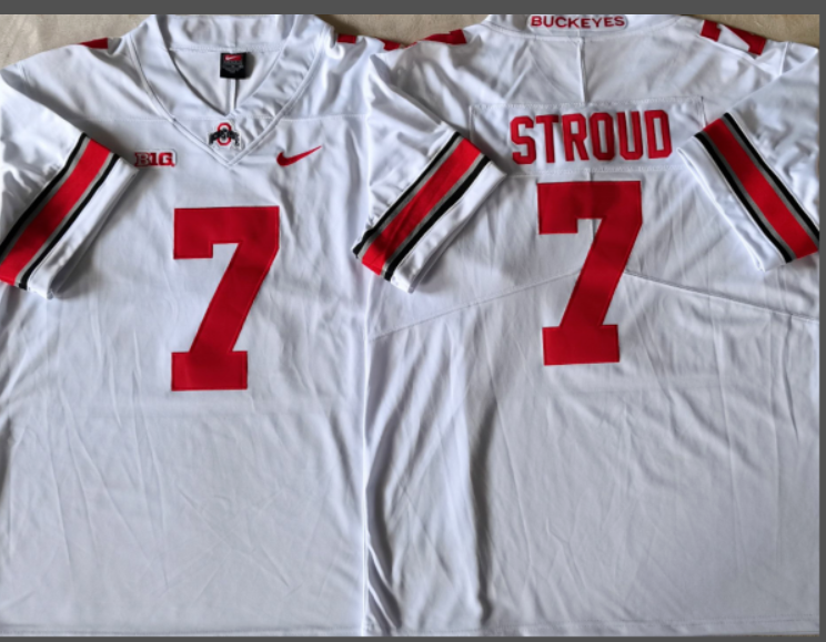 C.J. Stroud NCAA Ohio State Buckeyes Nike Vapor Limited Jersey