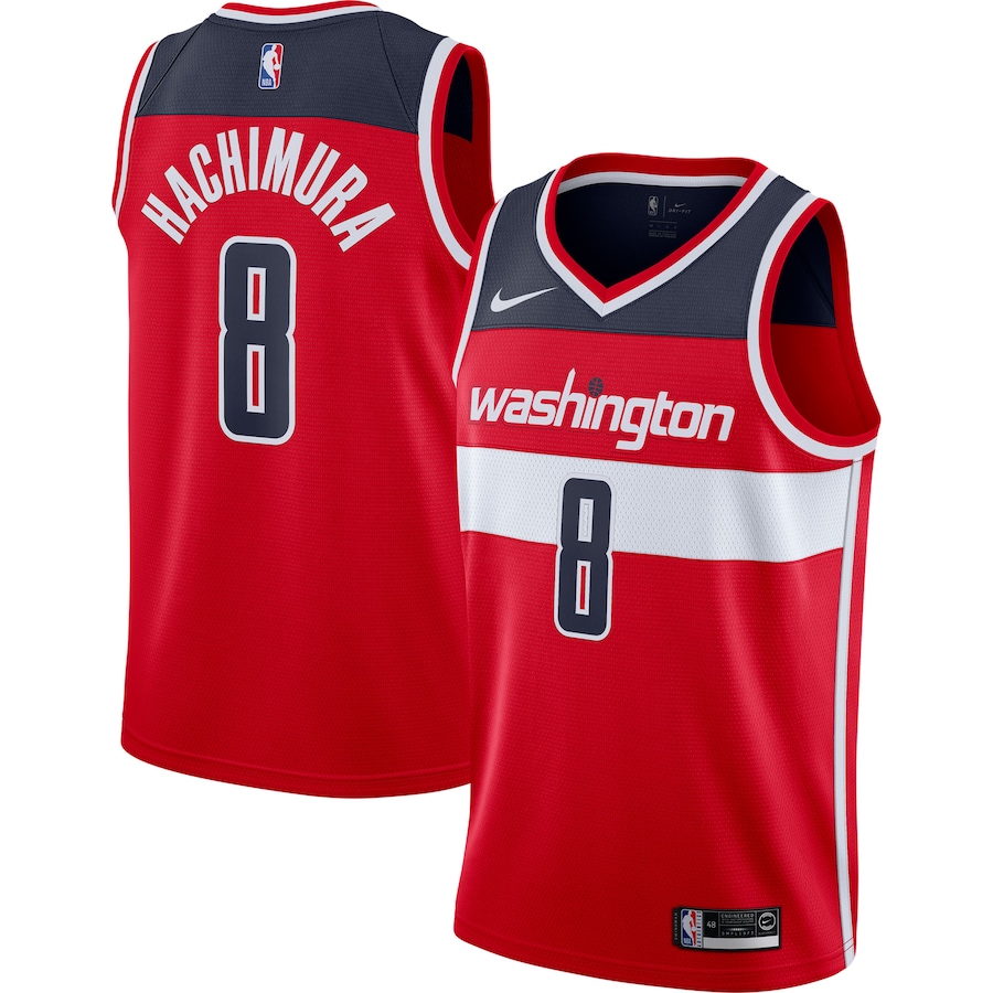 Rui Hachimura Washington Wizards Nike Swingman Jersey - Red