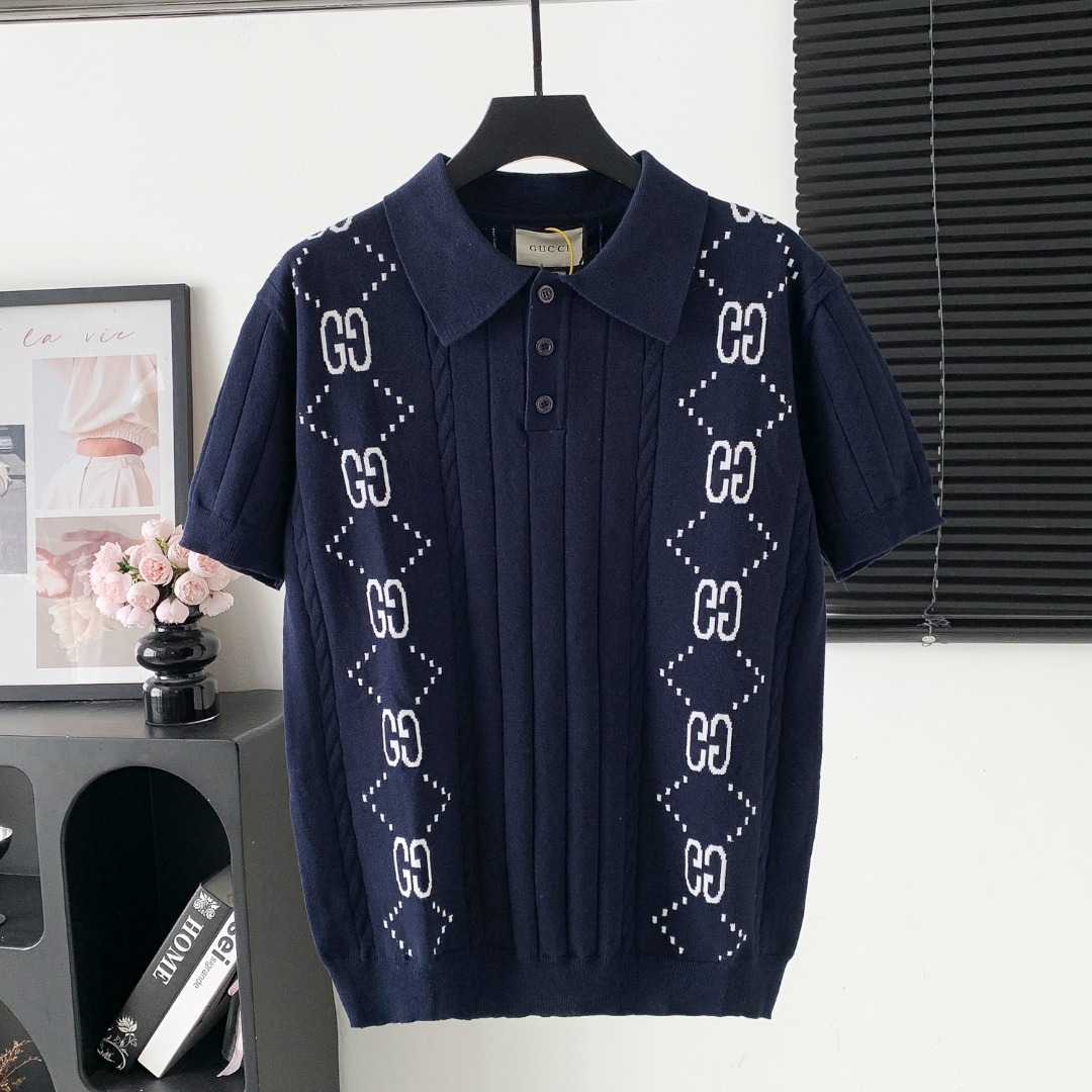 1021 Cotton breathable polo-shirt
