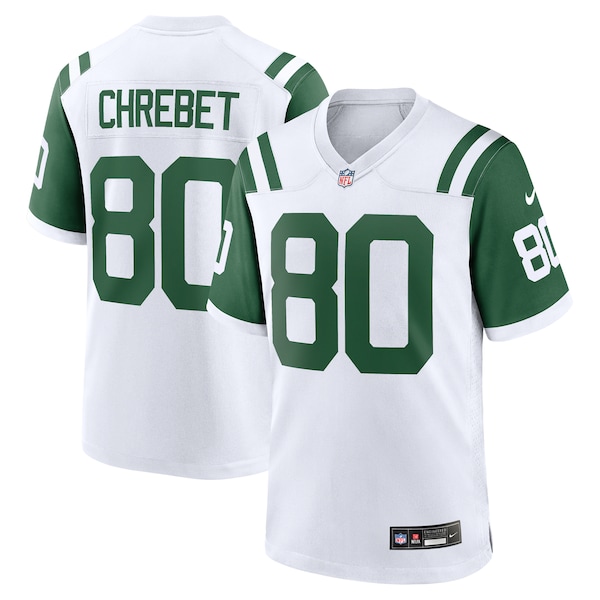 Wayne Chrebet New York Jets Nike Classic Alternate Retired Player Game Jersey - White