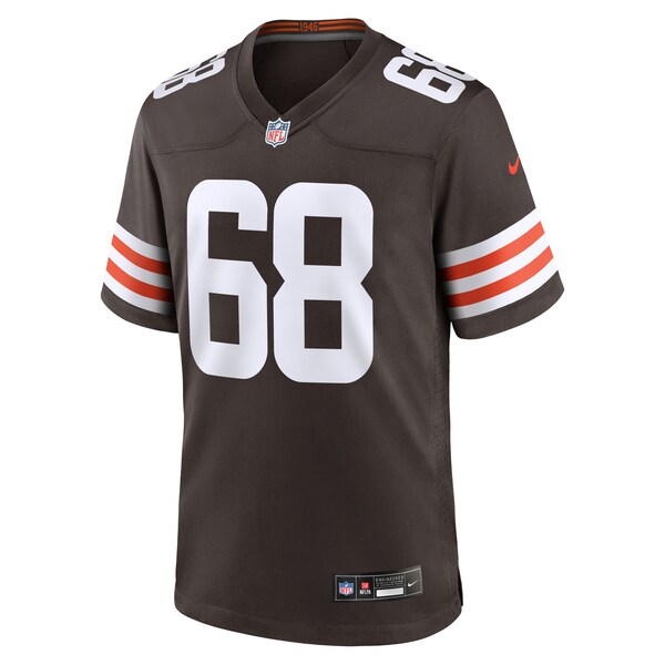 Jackson Barton Cleveland Browns Nike Team Game Jersey -  Brown