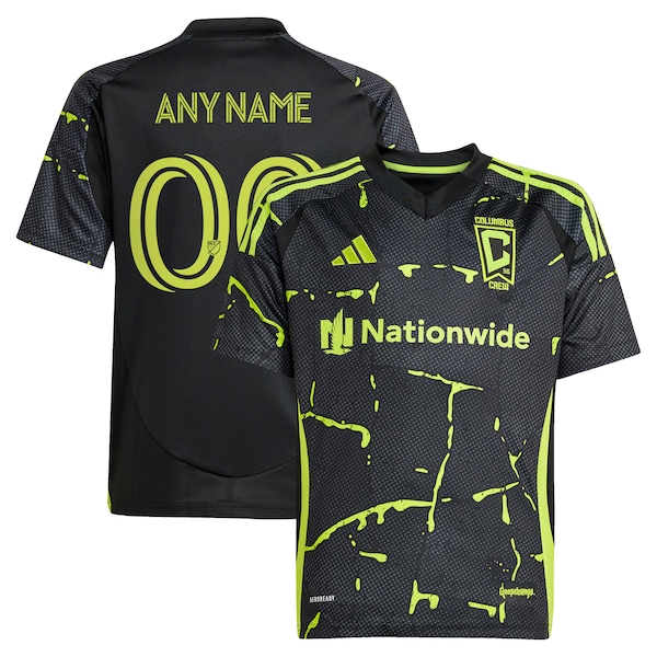 Columbus Crew adidas Youth 2025 The Goosebumps Kit Replica Custom Jersey - Black