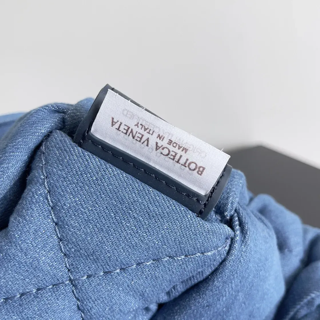 Bottega Veneta Cassette Blue Nylon Belt Bag product photo from LabelPicks