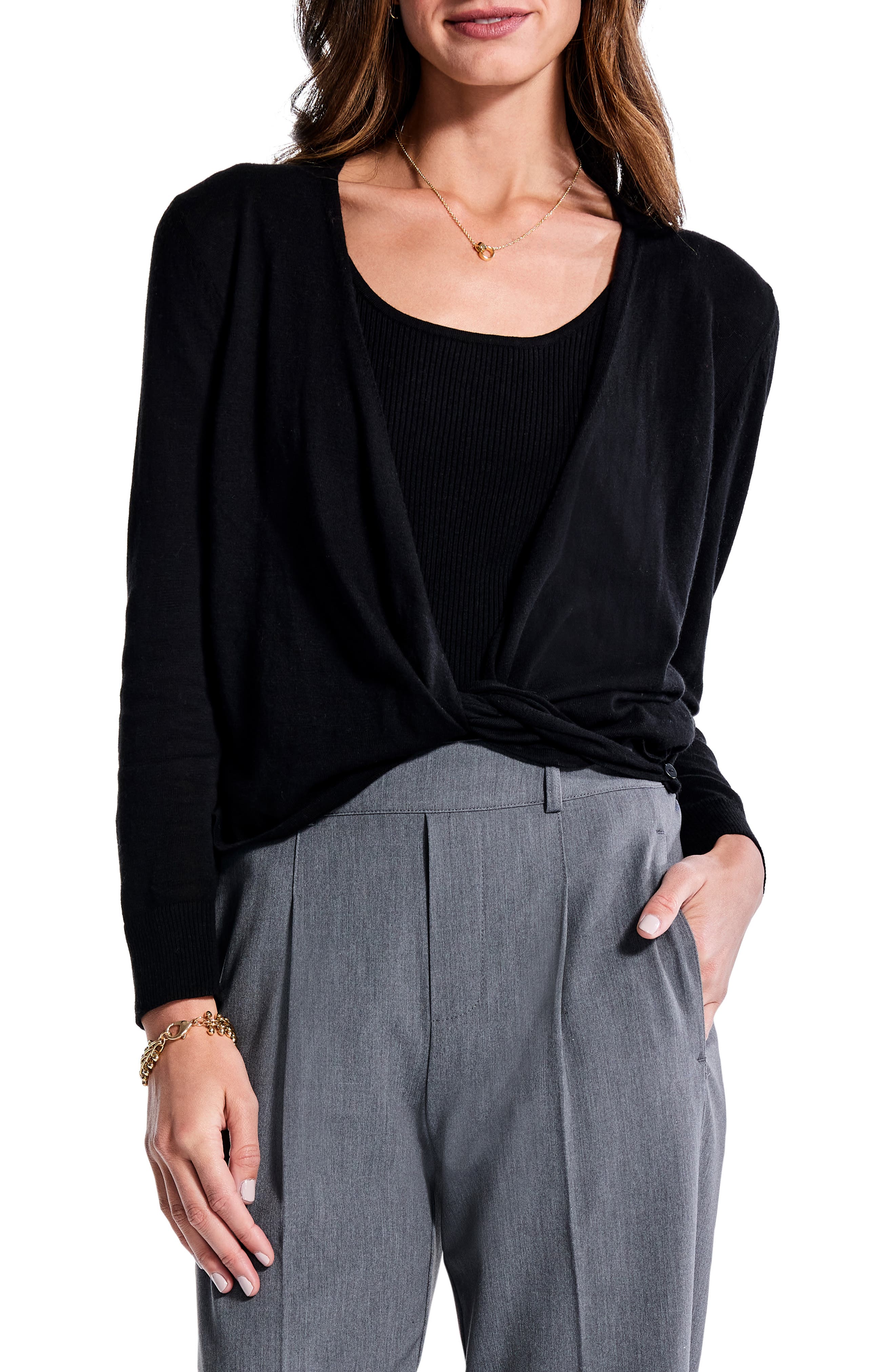 NIC+ZOE All Year 4-Way Convertible Cardigan