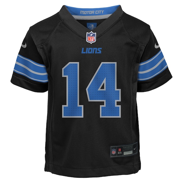 Amon-Ra St. Brown Detroit Lions Nike Preschool Alternate Player Game Jersey - Black