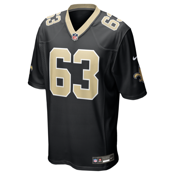 Sataoa Laumea New Orleans Saints Nike Team Game Jersey -  Black
