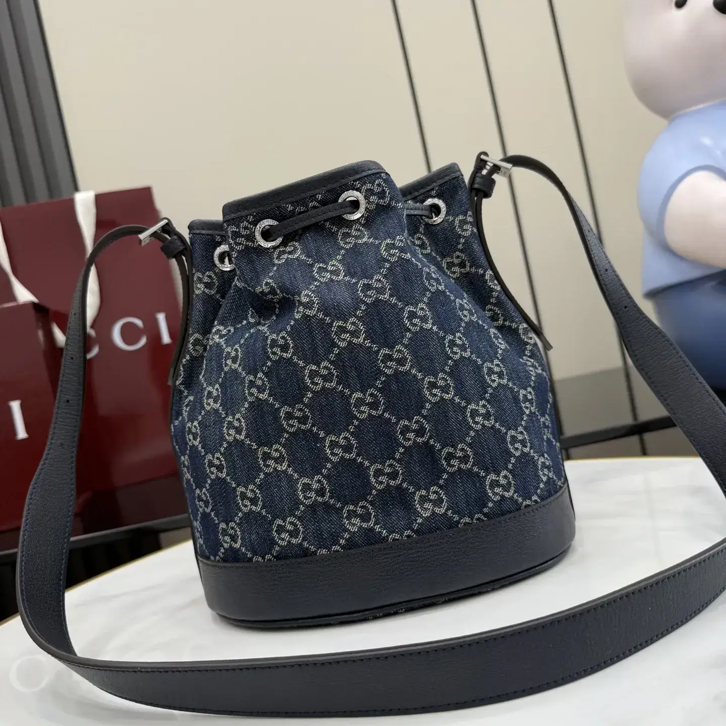 Gucci Generation Blue Nylon Crossbody Bag product photo from LabelPicks