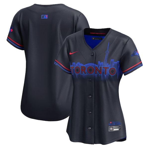 Toronto Blue Jays Nike Women's 2024 City Connect Limited Jersey - Navy