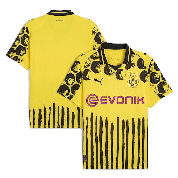 Borussia Dortmund Puma x KidSuper 2025 FIFA Club World Cup Replica Jersey - Yellow/Pink