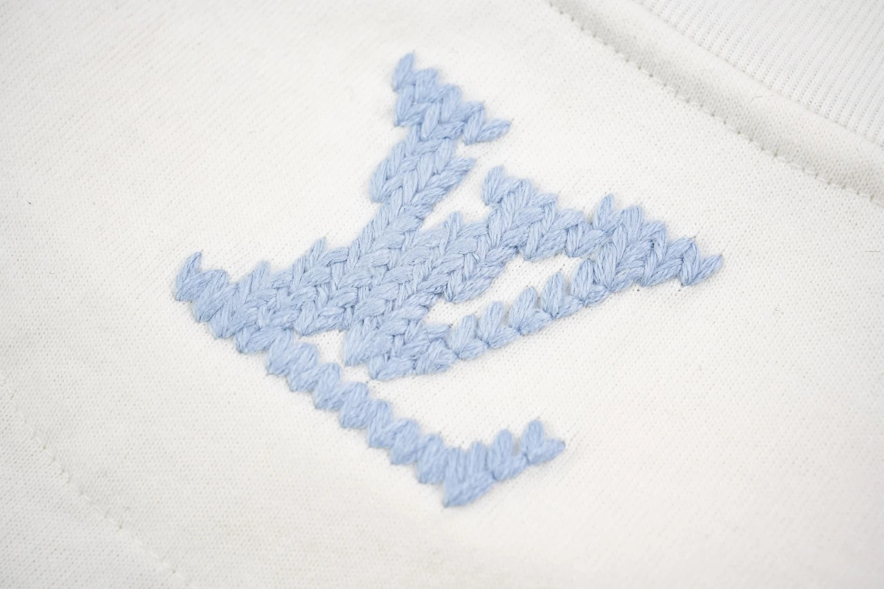 Louis Vuitton Off White Embroidered T-Shirt product photo from LabelPicks