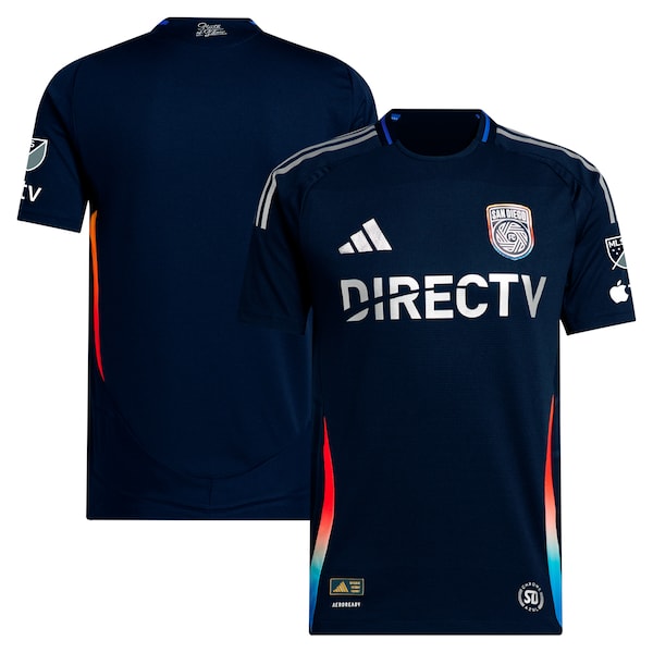 San Diego FC adidas 2025 State of Flow Authentic Jersey - Navy