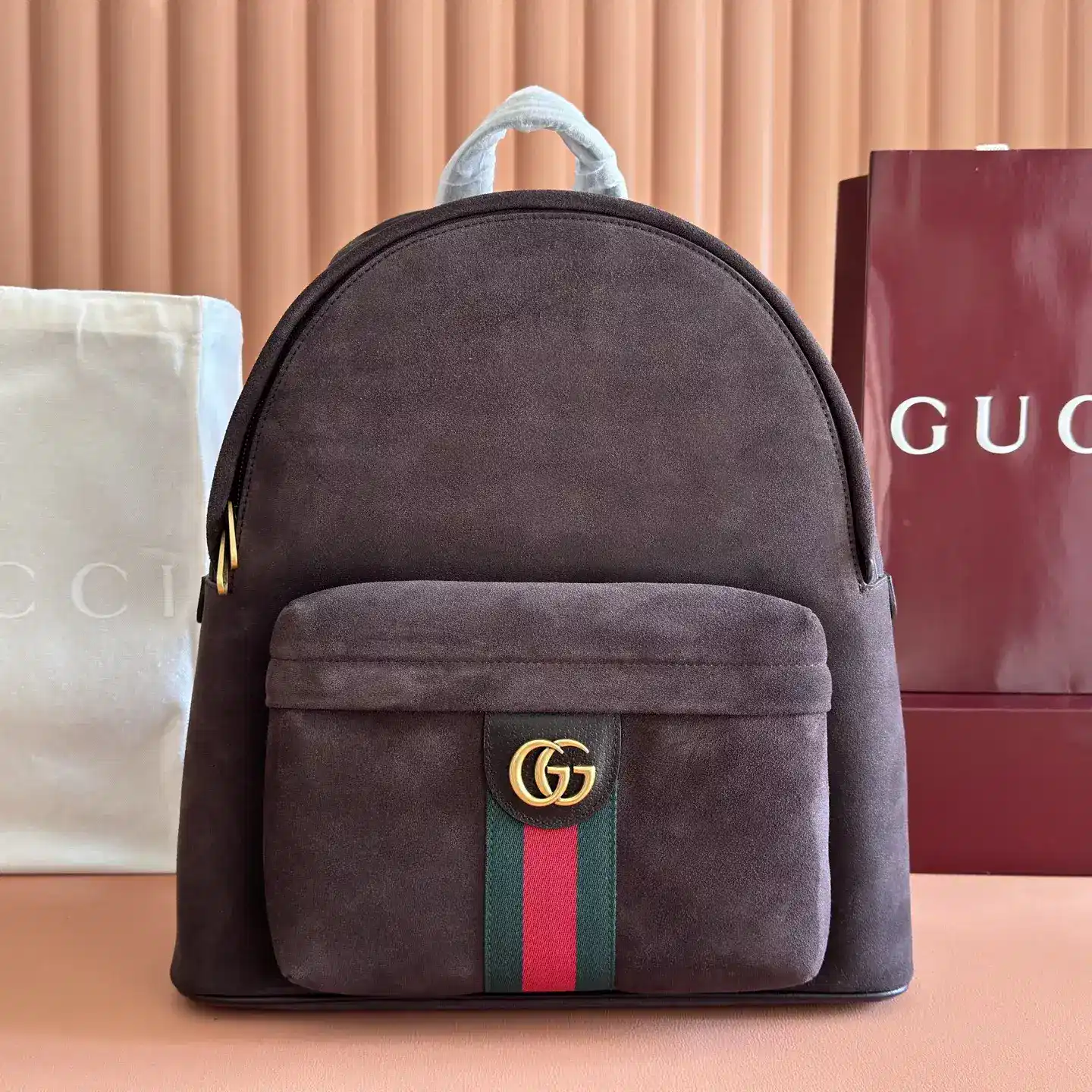 Gucci GG Supreme Canvas Ophidia Backpack product photo from LabelPicks