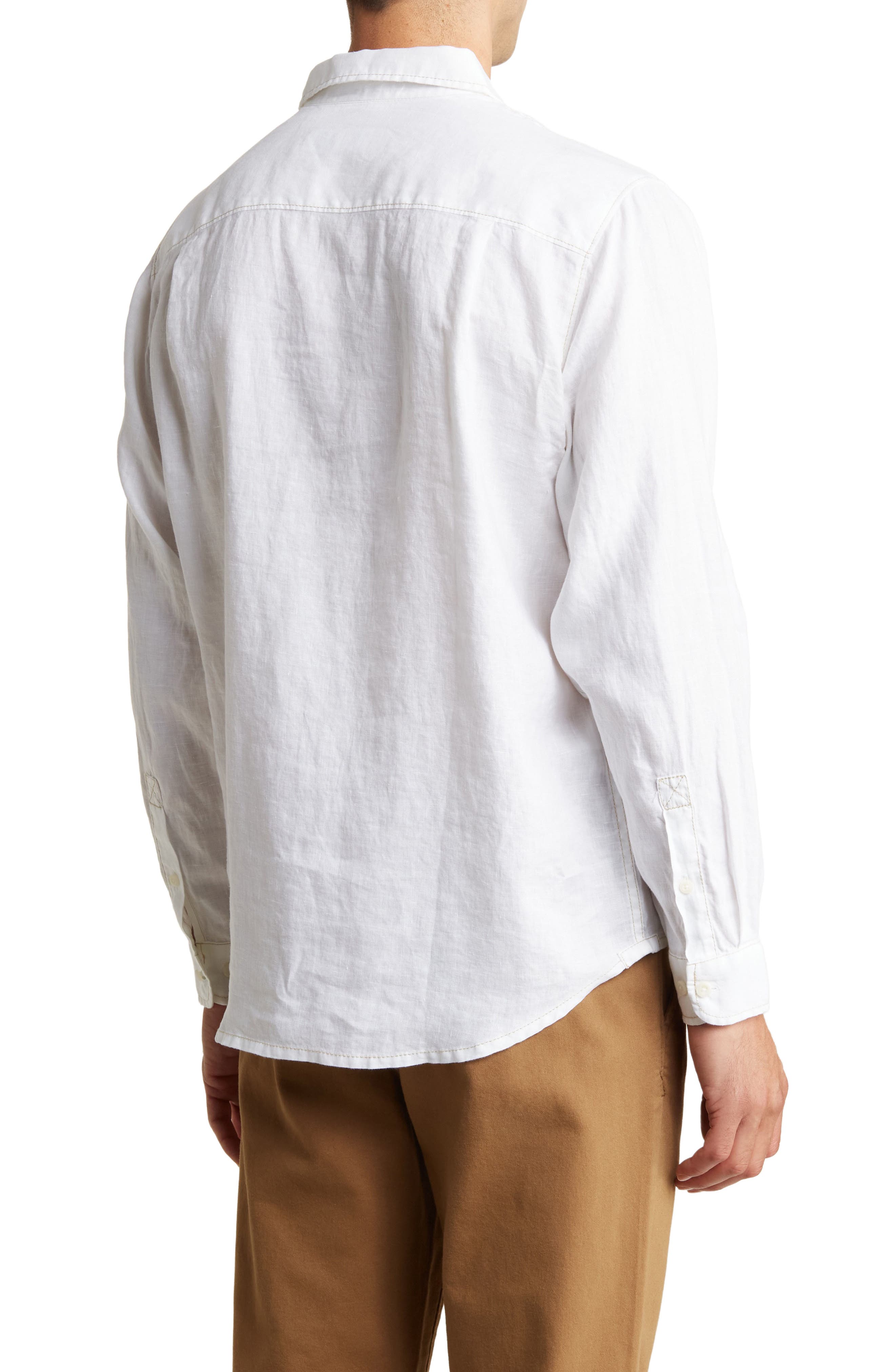 Tommy Bahama New Party Breezer Linen Long Sleeve Button-Up Shirt