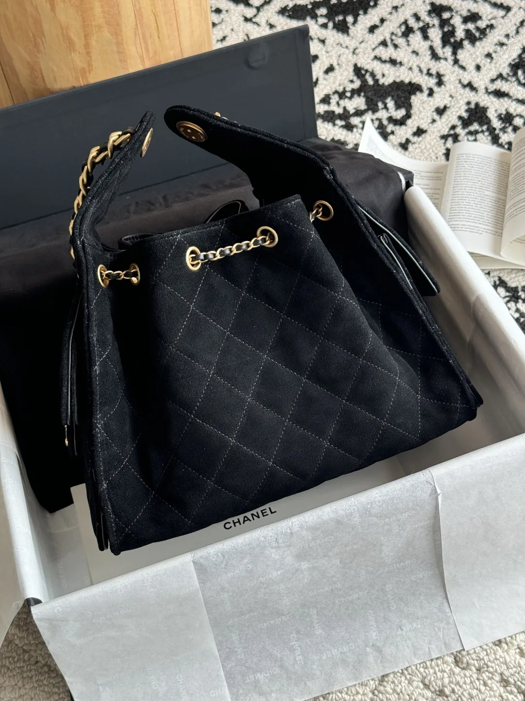 Chanel Quilted Leather Hobo Bag product photo from LabelPicks