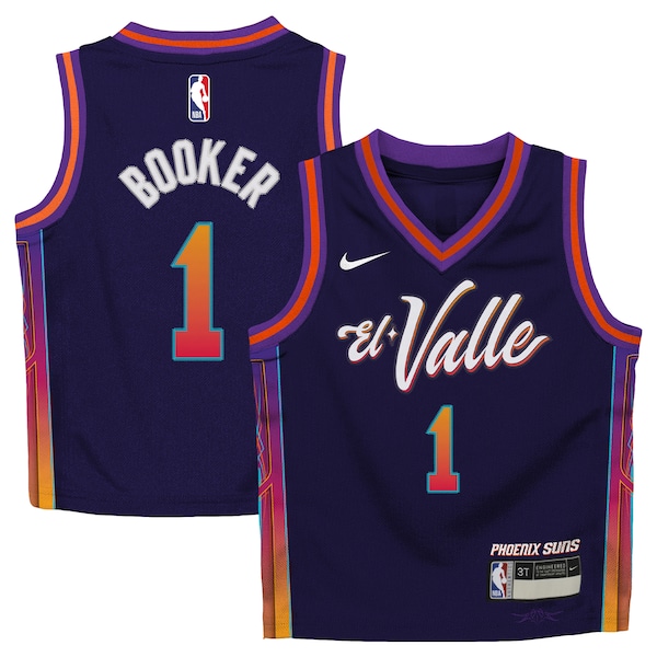 Devin Booker Phoenix Suns Nike Toddler Swingman Replica Jersey - City Edition - Purple