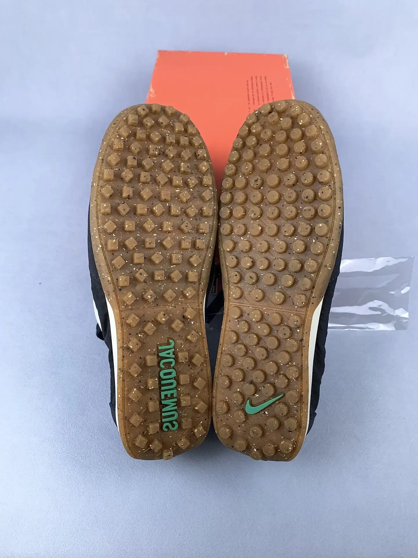 Nike Moon Shoe x Jacquemus 'Off Noir and Gum Light Brown' Shoes product photo from LabelPicks