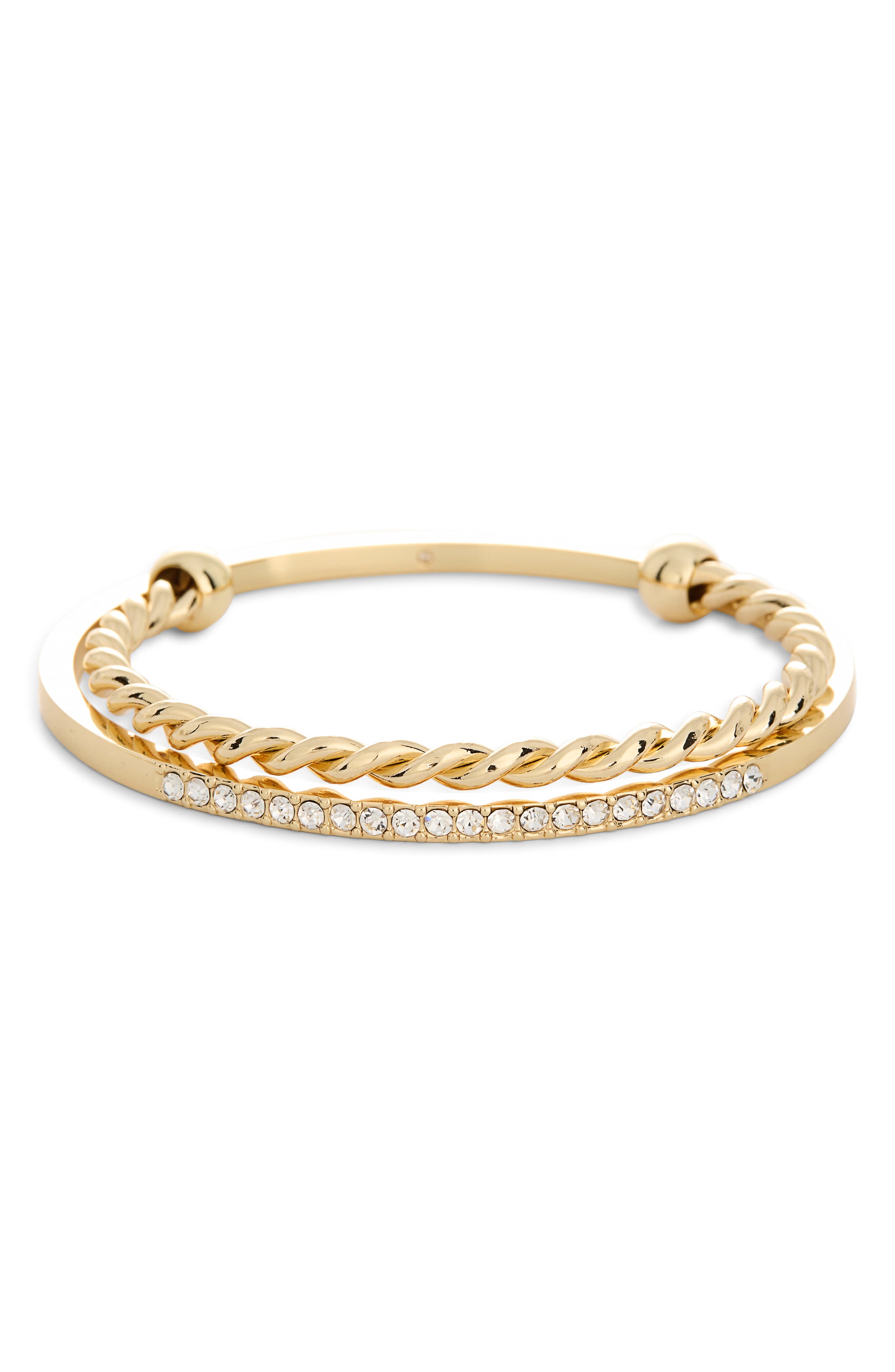 NORDSTROM RACK Set of 2 Bangle Bracelet & Cuff Set