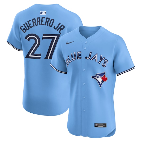 Vladimir Guerrero Jr. Toronto Blue Jays Nike Alternate Elite Player Jersey - Powder Blue