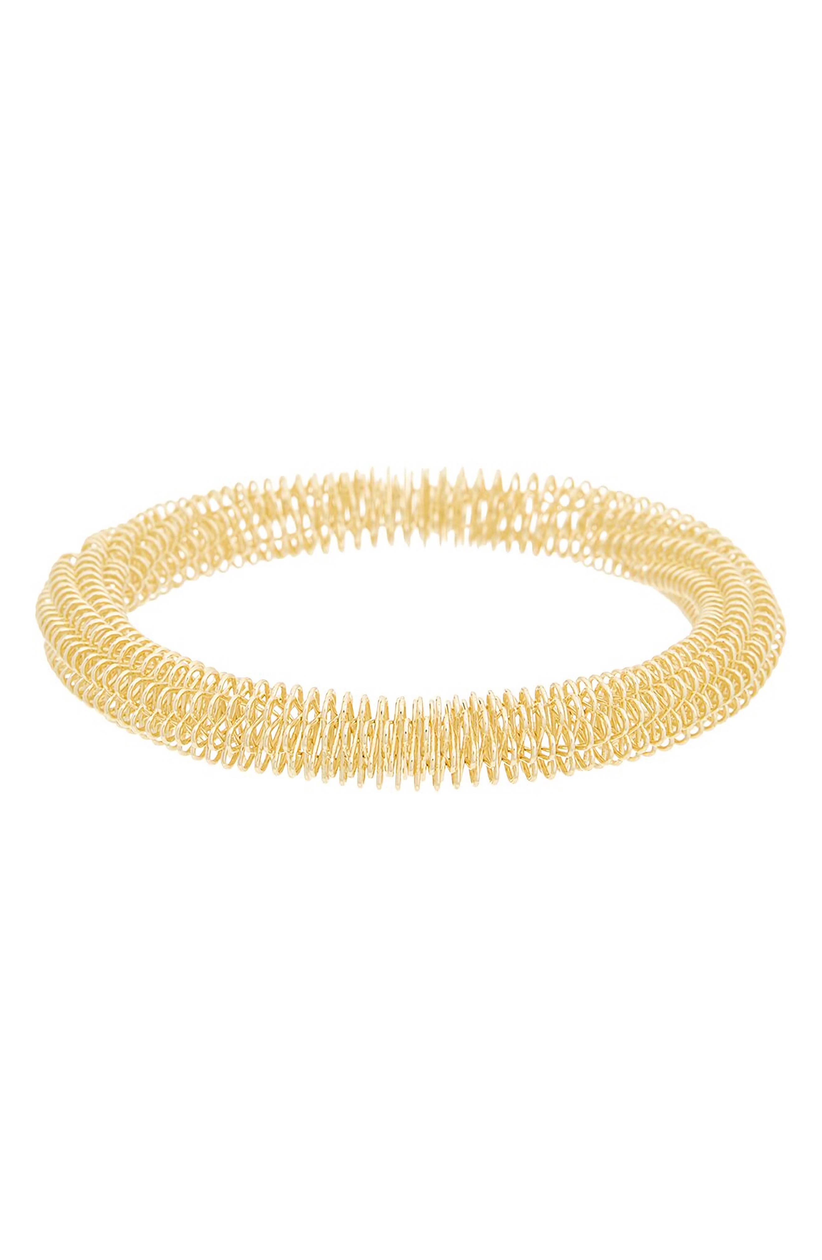 Juvell Textured Twist Bangle Bracelet