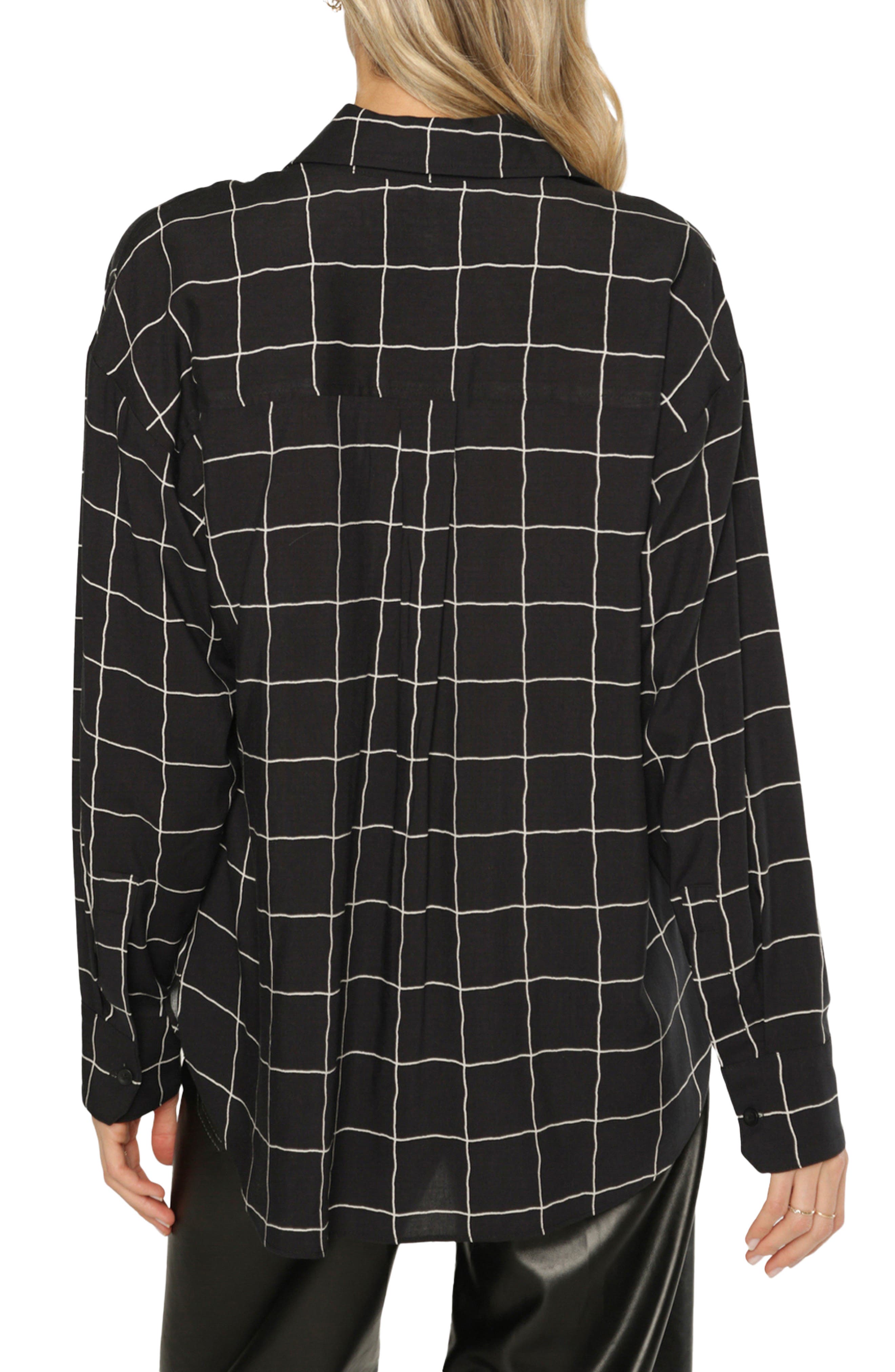 matty m. Monroe Button Front Shirt