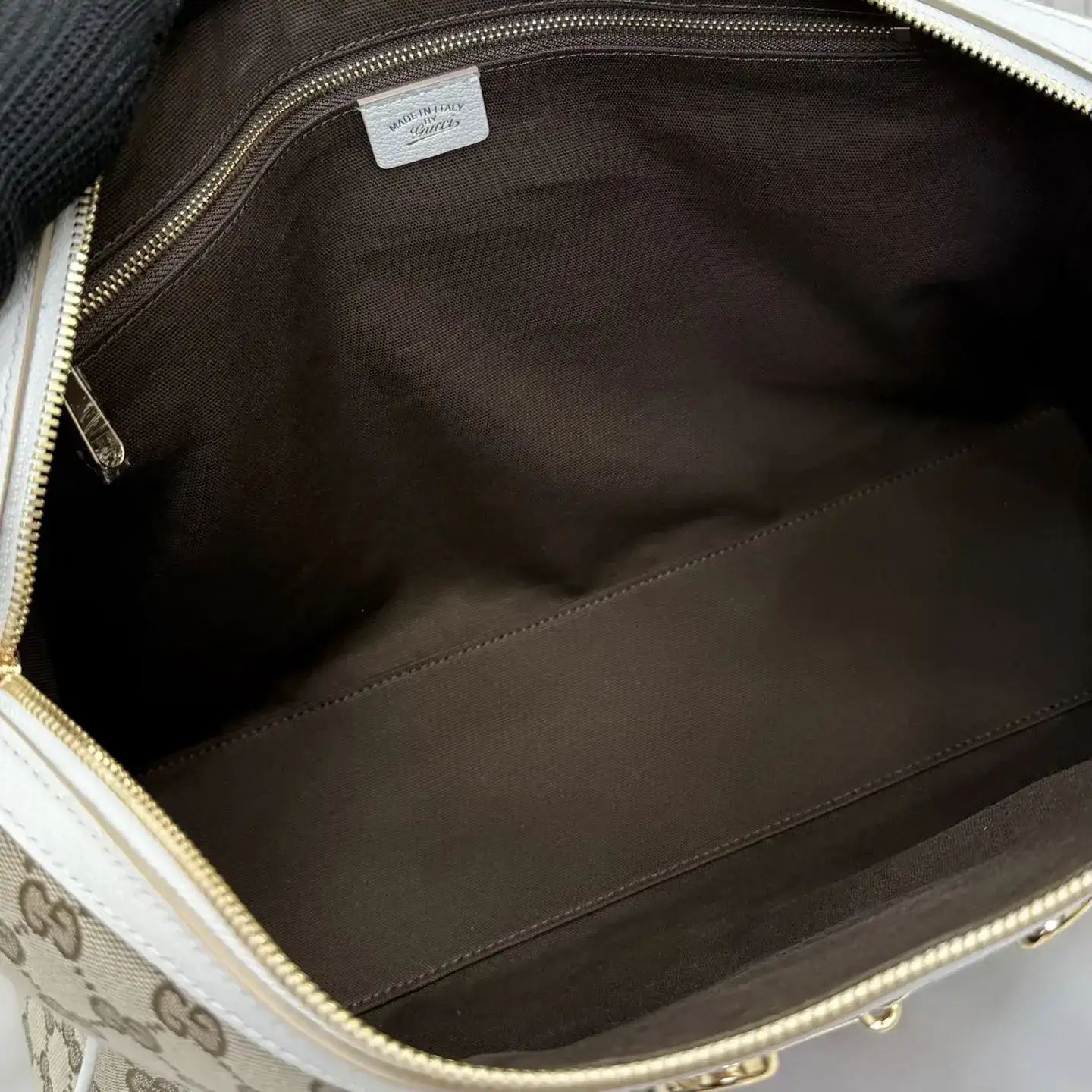 Gucci White Quilted Leather Top Handle Bag product photo from LabelPicks