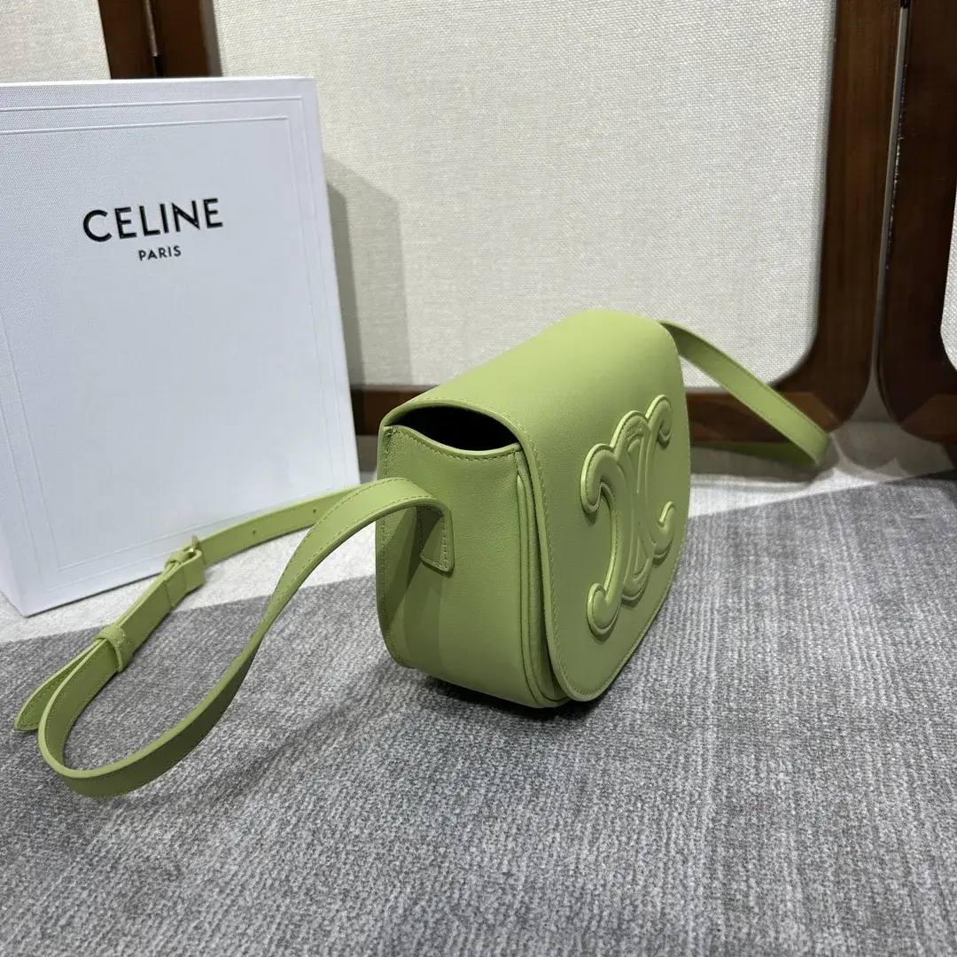 Celine Folco Triomphe Canvas Crossbody Bag product photo from LabelPicks