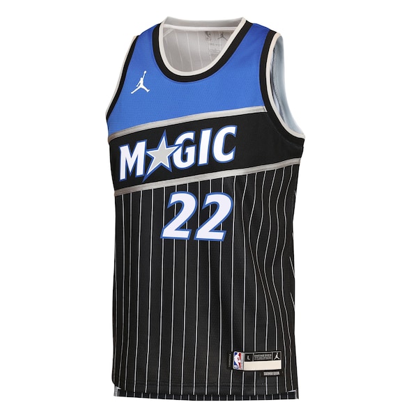 Franz Wagner Orlando Magic Jordan Brand Youth  Swingman Jersey - Statement Edition - Black