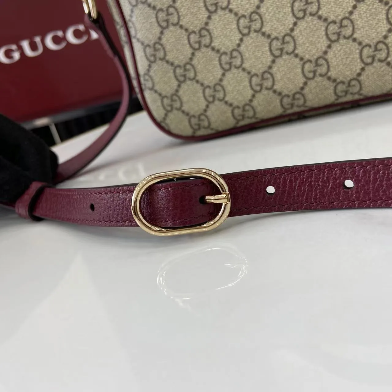 Gucci Brown Ophidia GG Supreme Canvas Crossbody Bag product photo from LabelPicks