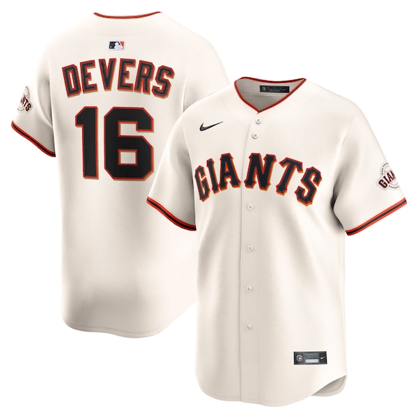 Rafael Devers San Francisco Giants Nike Home Limited Player Jersey - Cream