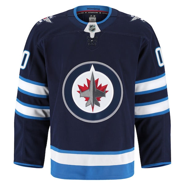 Winnipeg Jets  Home Authentic Pro Custom Jersey - Navy