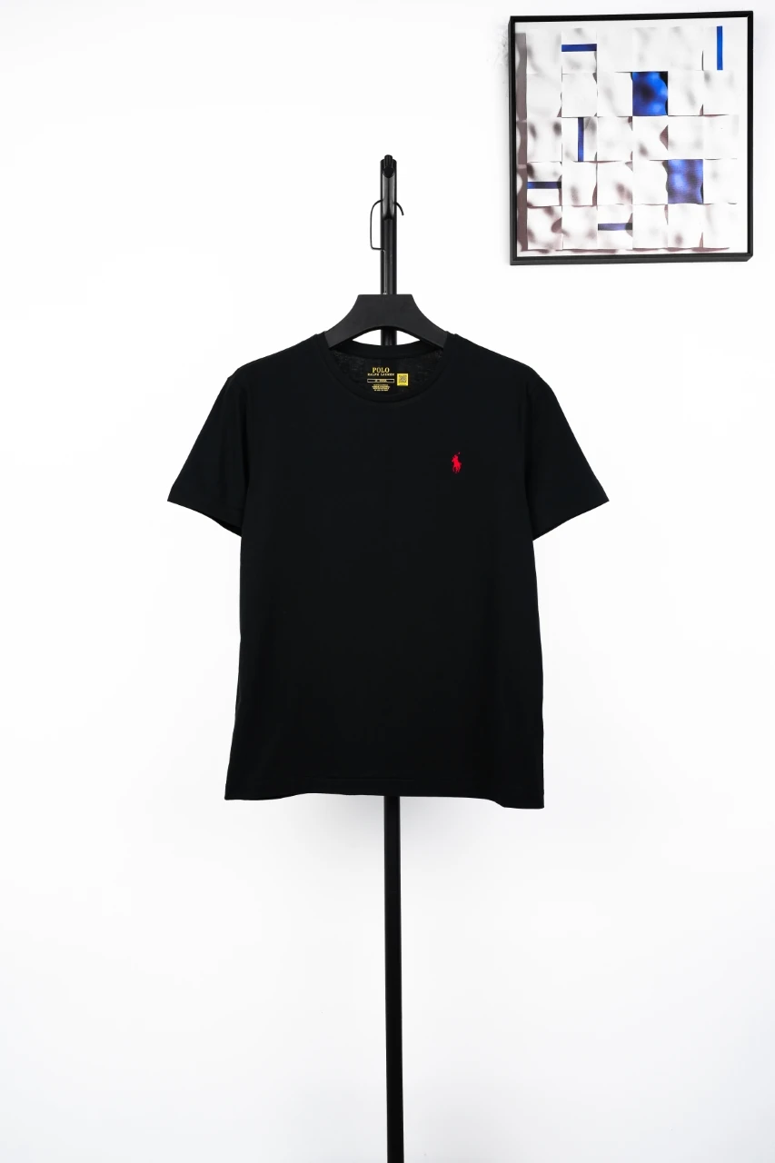 Ralph Lauren Black Pony Embroidered Crewneck T-Shirt product photo from LabelPicks