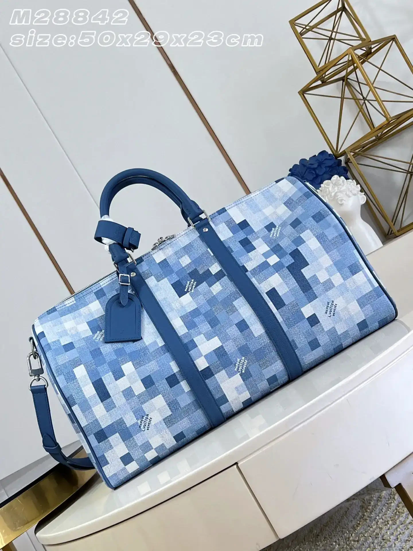 Louis Vuitton Damier Canvas Keepall Tote Bag product photo from LabelPicks